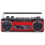Trevi RR 501BT/RD červený rádiový kazetový prehrávač