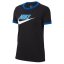 Nike Sportswear Futura Ringe Women's T-Shirt - Color: Black, Size: XS