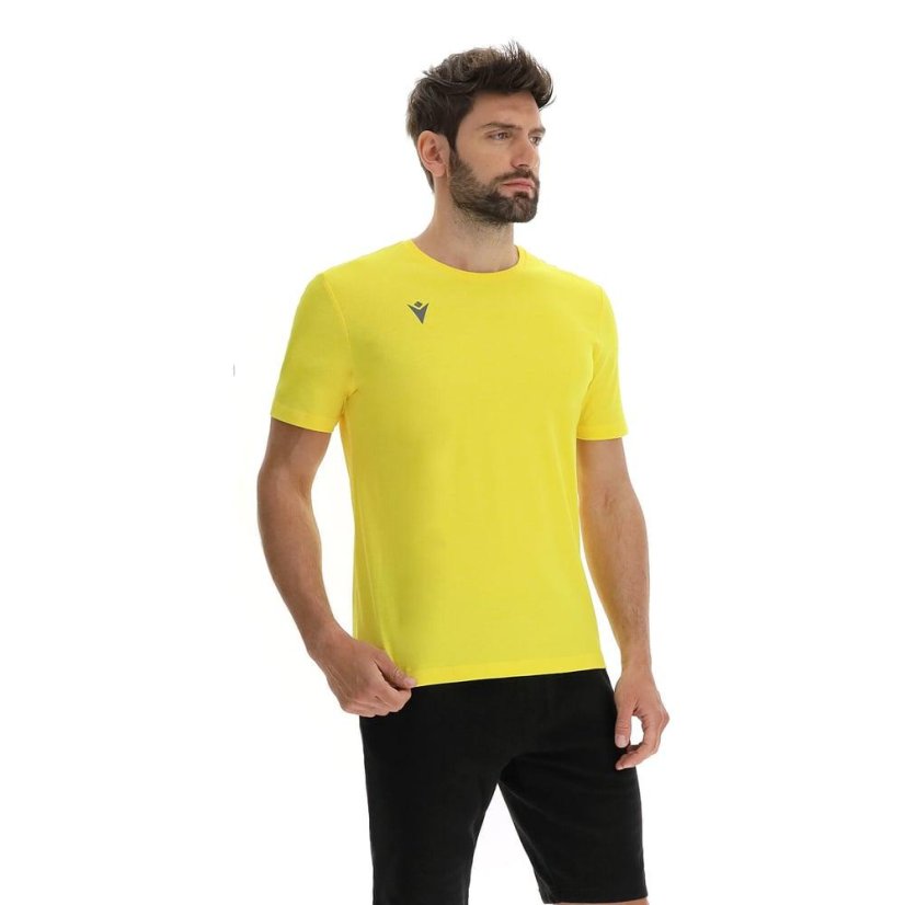 Macron Boost Hero T-shirt - Color: Gray, Size: S