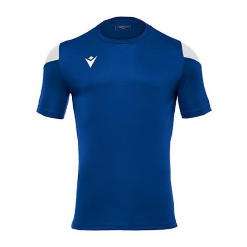 Macron Polis Jersey - Color: Light blue/white, Size: M