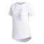Dámské tričko Adidas Tech Bos Tee - Farbe: Weiß, Größe: XS