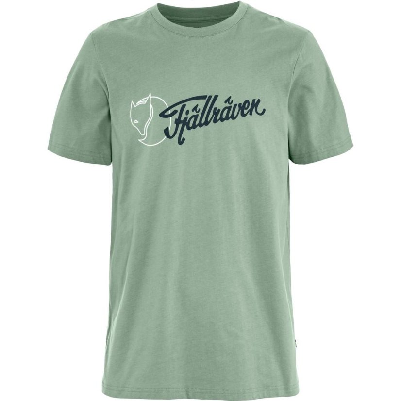 Pánské tričko Fjällräven Archive Logo T-Shirt M - Farba: Modrá, Veľkosť: XXL