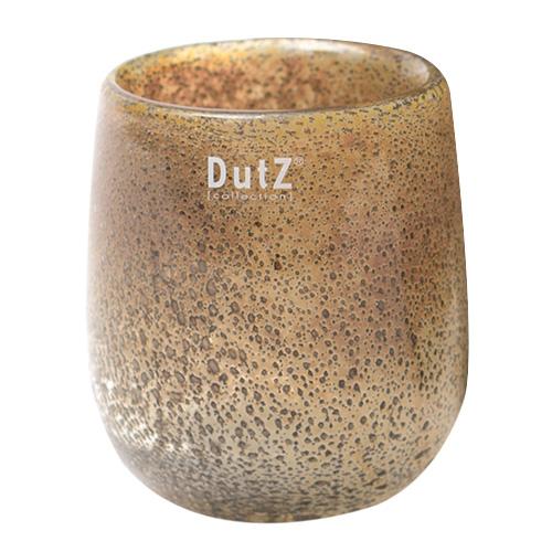 Glasvase DutZ Barrel Silver Brown
