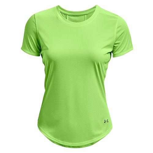 Under Armour UA Speed Stride 2.0 Tee für Damen - Farbe: Schwarz, Größe: L