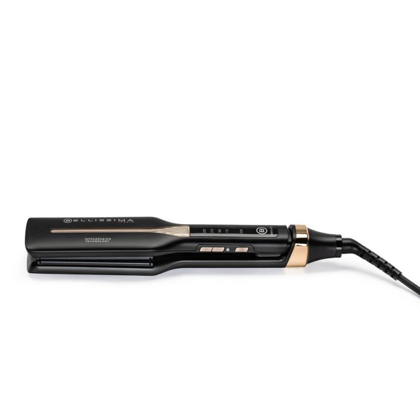 Bellissima Absolute 11873 black and gold hair straightener