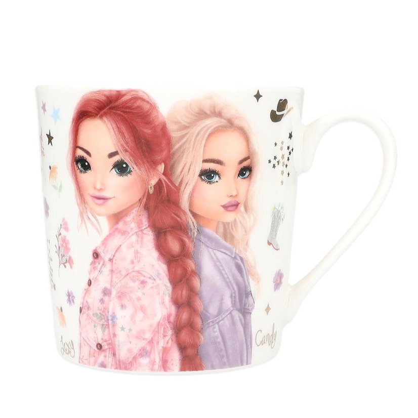 Porcelánový hrneček s věnováním Top Model CowGirl