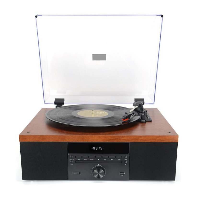 AKAI ATT-14BT wood turntable