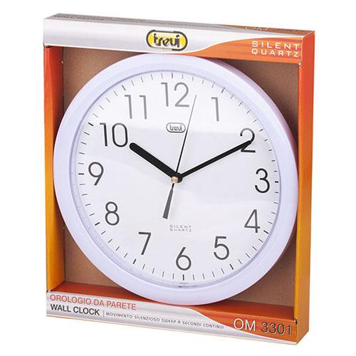 Nástěnné hodiny Trevi OM 3301/White bílé