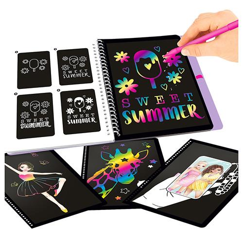 Top Model Magic Scratch scratch pictures, Jill