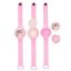 Lip gloss in a Ylvi bracelet, pink strap