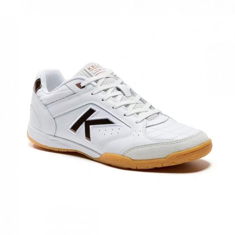Hallenschuhe Kelme Liga Pro - Farbe: Weiß, Größe: 40