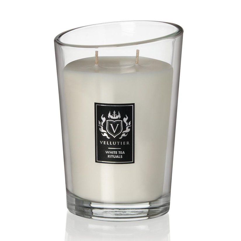 Vellutier-Kerze groß, White Tea Rituals