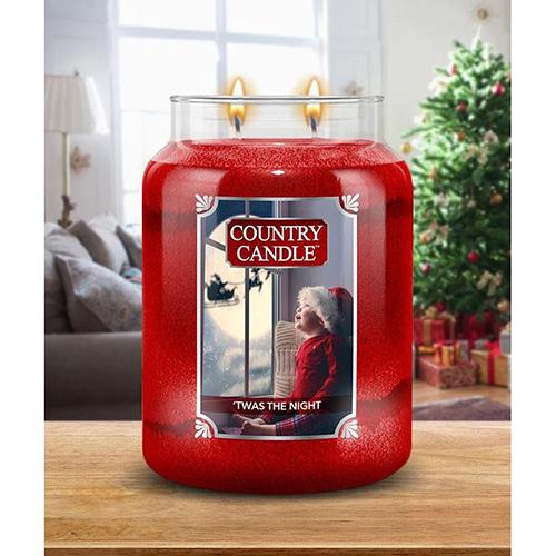 Country Candle nagy gyertya, Twas the Night