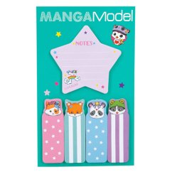 Samolepicí bločky Manga Model