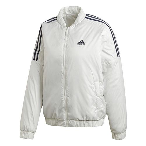 Dámská bunda Adidas Essentials Insulated Bomber - Barva: Bílá, Velikost: M