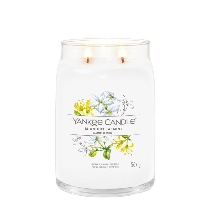 Yankee candle Signature nagy gyertya, Midnight Jasmine