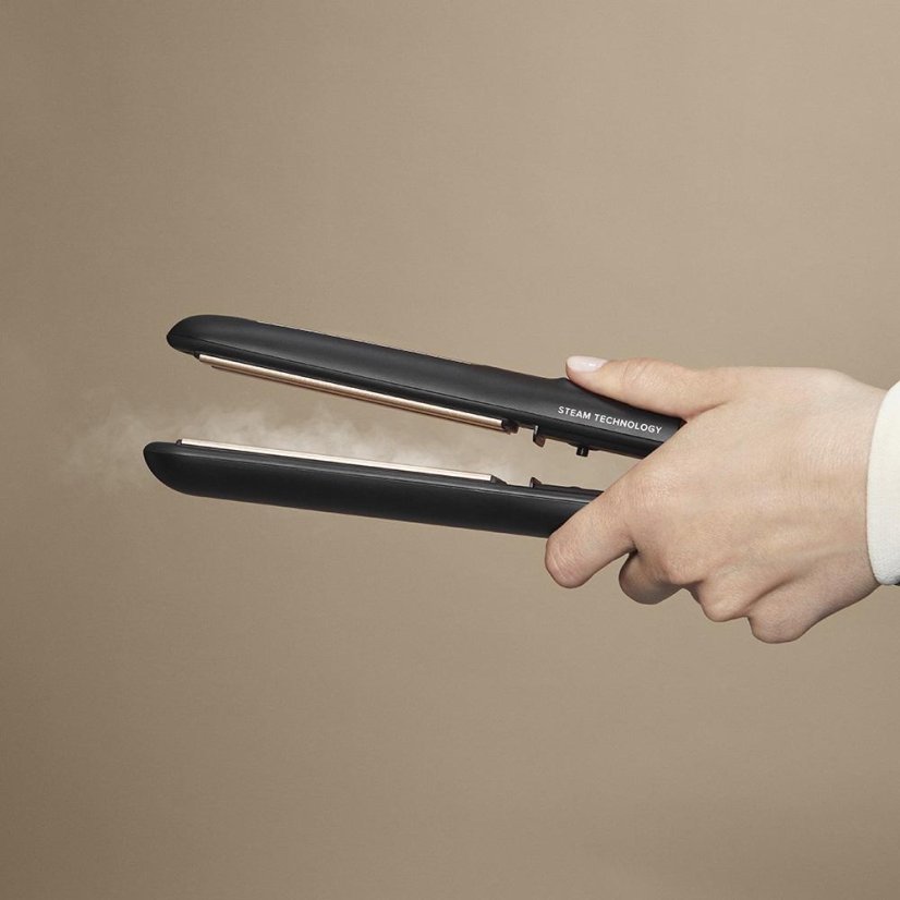 Bellissima 11915 black and gold hair straightener