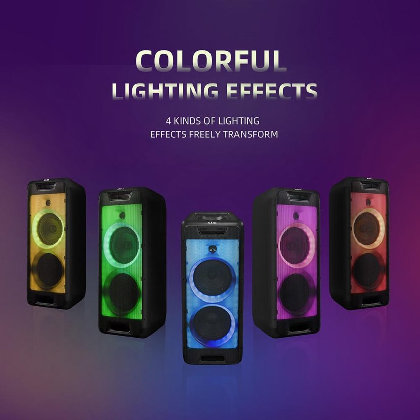 AKAI Party box 800 black speaker