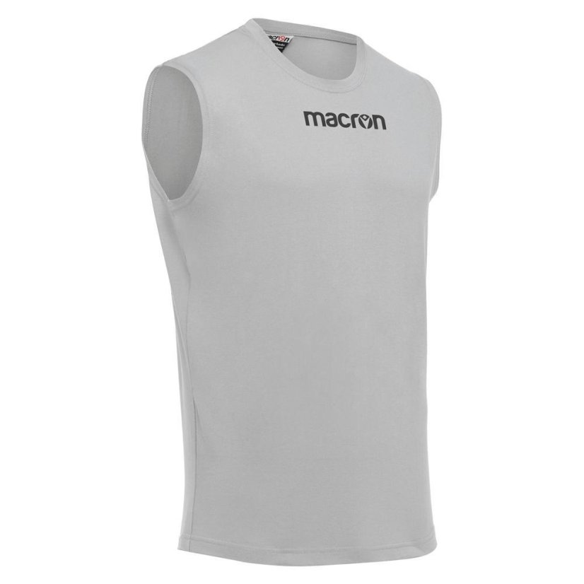 Koszulka bez rękawów Macron MP 151 T SM - Kolor: Szary, Rozmiar: M