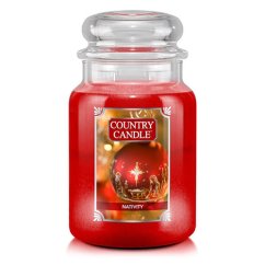 Svíčka Country Candle velká, Nativity