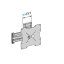 Meliconi 580472 FlatStyle FDR200 TV-Halterung, schwarz