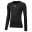 Herren-T-Shirt Puma LIGA Baselayer LS Tee - Farbe: Blau, Größe: XXL