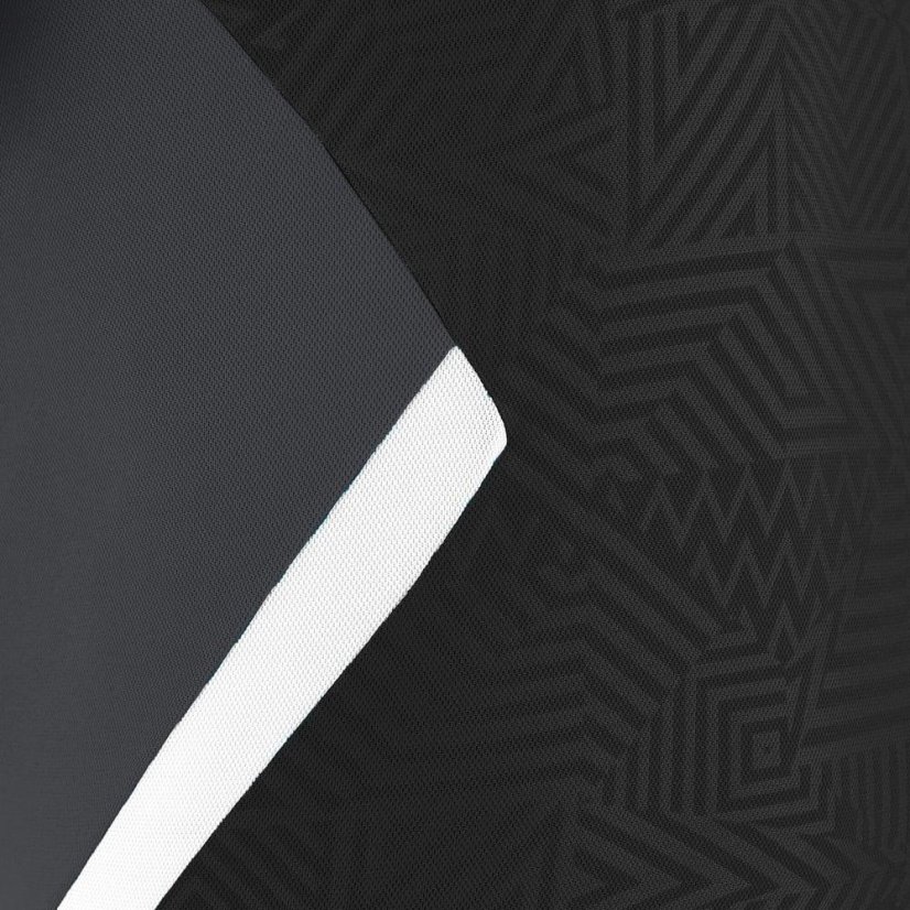 Koszulka polo Macron Rap - Kolor: Żółty/czarny, Rozmiar: XS