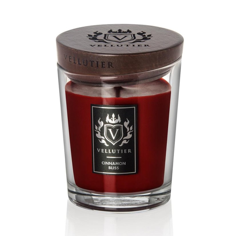 Vellutier-Kerze mittelgroß, Cinnamon Bliss