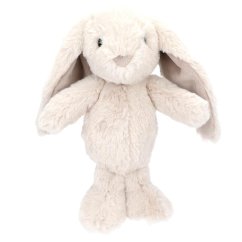 Plyšový zajačik Nelly Princess Mimi 19 cm – svetlošedý