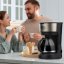 Překapávací kávovar Black+Decker BXCO600E černý nerez
