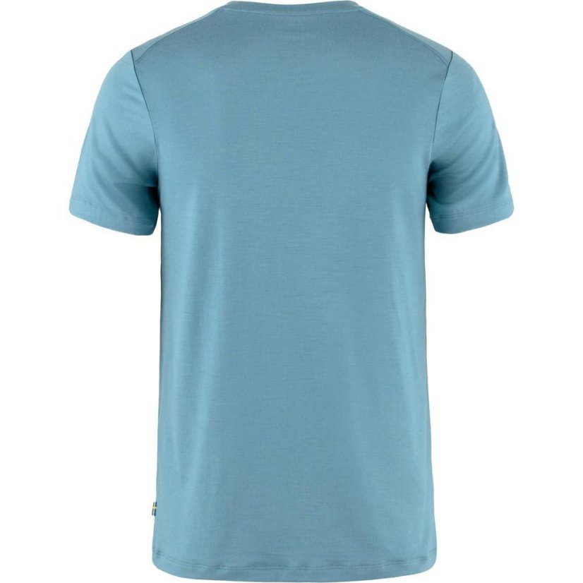 Pánské tričko Fjällräven Abisko Wool SS M - Farba: Žltá, Veľkosť: XS