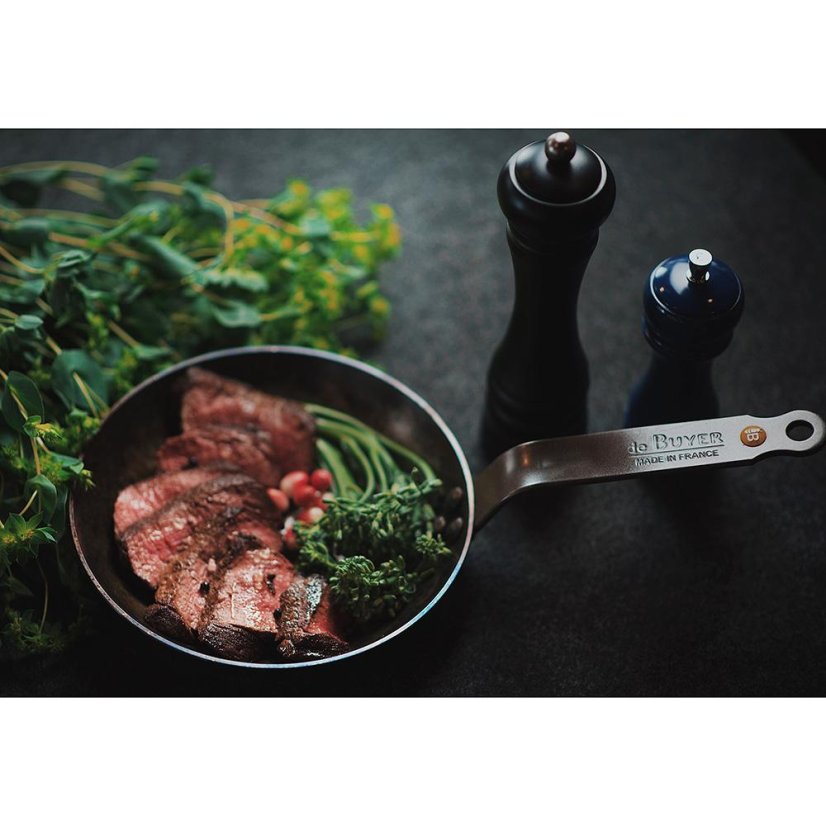 Ocelová pánev de Buyer Mineral B 5610.20, 20 cm