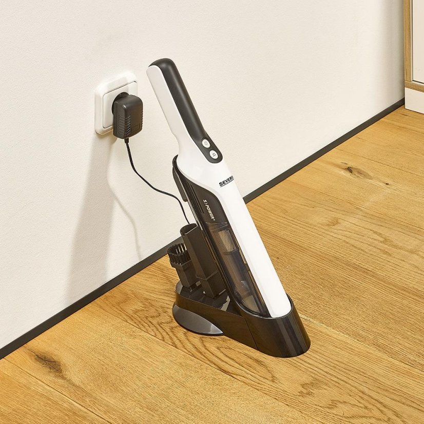 Severin HV 7140 white cordless handheld vacuum cleaner
