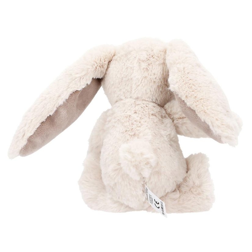 Nelly Princess Mimi Plush Rabbit, 19 cm – Light Gray