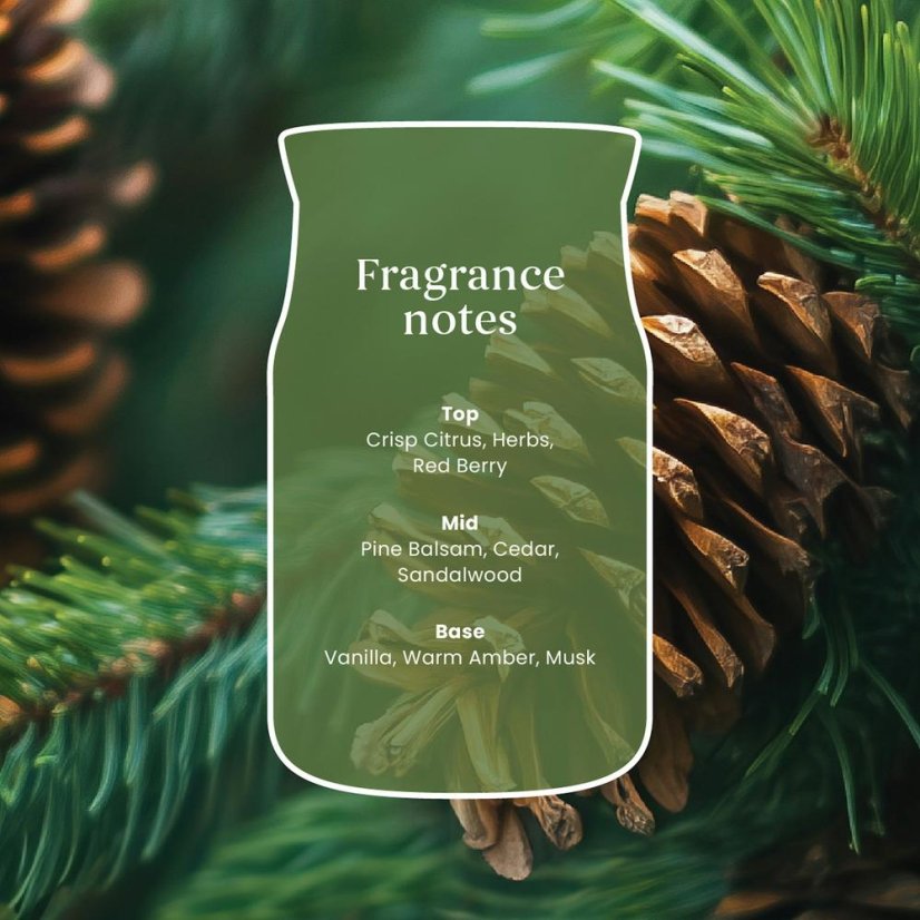 Yankee candle Signature nagy gyertya, Balsam & Cedar Fireside