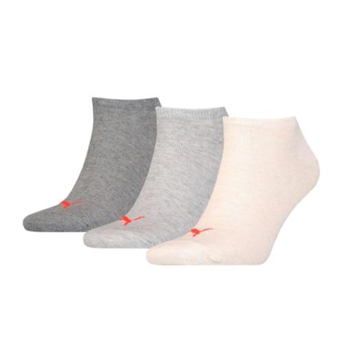 Univerzální ponožky Puma Sneaker Plain 3P - Barva: Šedá, Velikost: 35/38