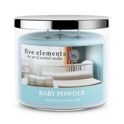 Five Elements Baby Powder scented candle