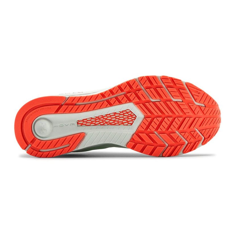 Laufschuhe Under Armour Hovr Velociti 3 W - Farbe: Orange/Grün, Größe: 37.5