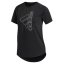 Dámské tričko Adidas Tech Bos Tee - Farbe: Weiß, Größe: XS
