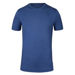 Herren-T-Shirt Tufte Crew Neck Dress Blue