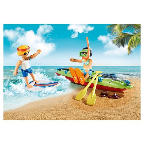 Playmobil 70436 Beach Car with Canoe Trailer