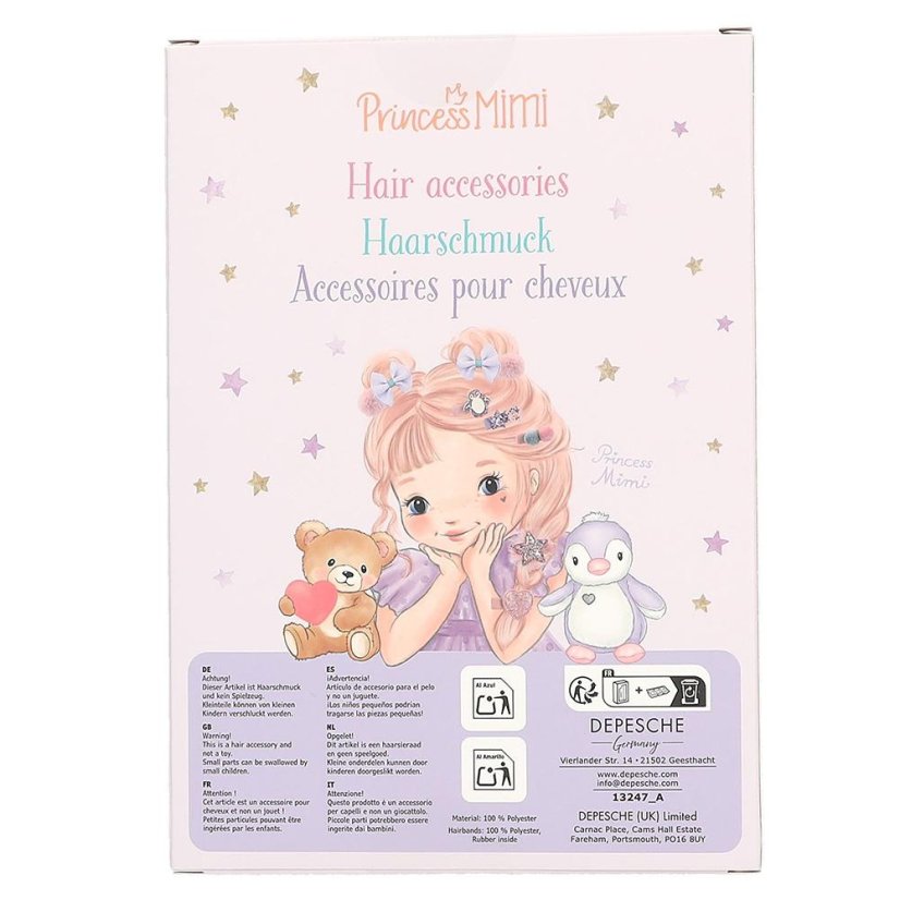 Princess Mimi Penguin Hair Accessory Set