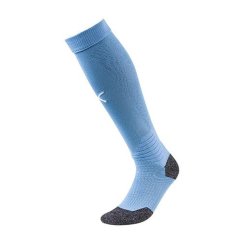 Štulpny Puma Team LIGA Socks Silver Lake Blue- Wh