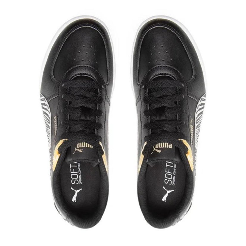 Damen-Sneakers Puma Skye Wedge Safari - Farbe: Schwarz, Größe: 36