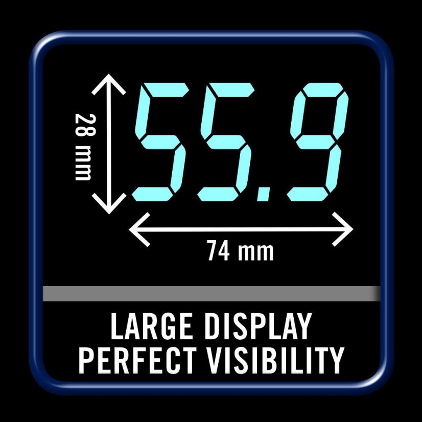Imetec ES1 100 personal scale, 5813 blue