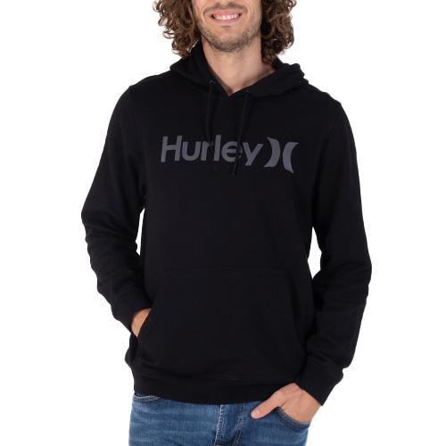 Pánská mikina Hurley O&O Solid - Barva: Černá, Velikost: L
