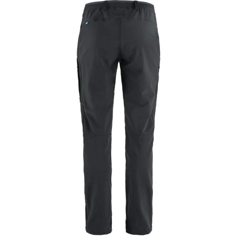 Dámské kalhoty Fjällräven Abisko Hybrid Trail Trousers W - Kolor: Czarny, Rozmiar: 36/R