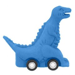 Gummi-Dino Dino World T-Rex blau