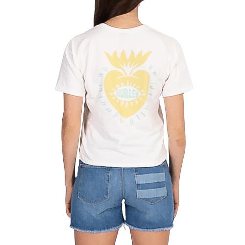 Hurley Ocencare O & O Hope Women's T-shirt - Color: Black, Size: XS