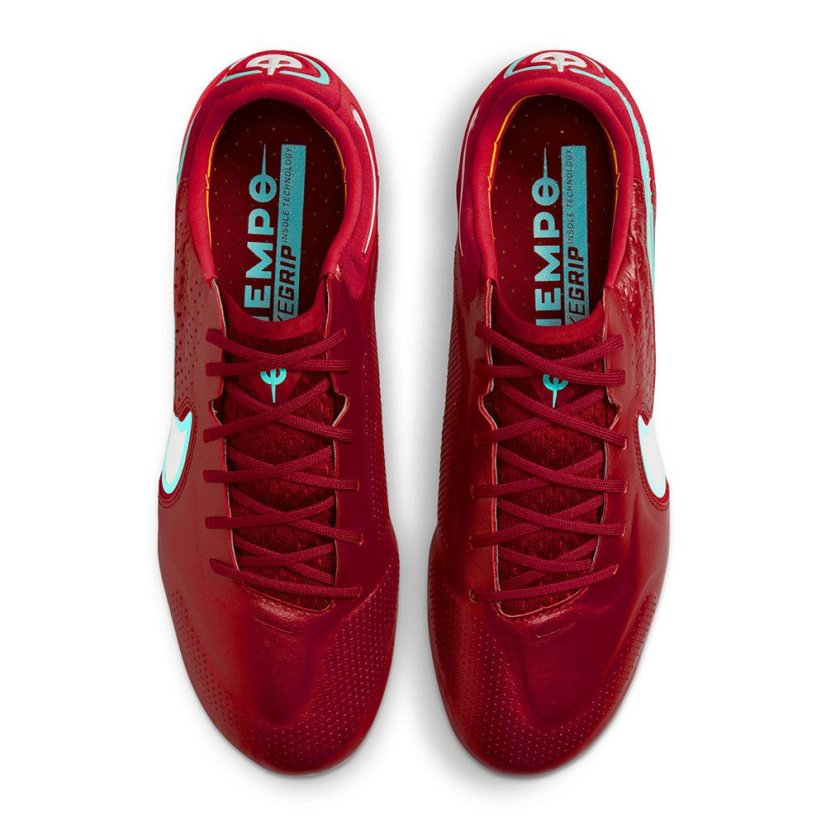 Kopačky Nike Tiempo Legend 9 Elite SG-Pro AC - Farbe: Rot, Größe: 40.5